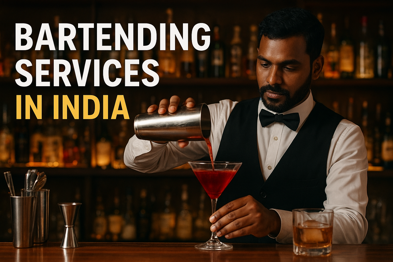 Shaken or Stirred: Picking the Right Bartending Service for Your Big Day