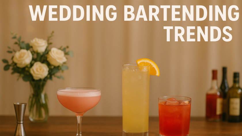 Wedding Bartending Trends in 2025