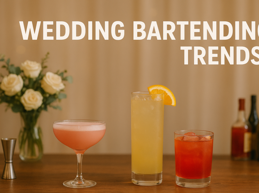 Wedding Bartending Trends in 2025