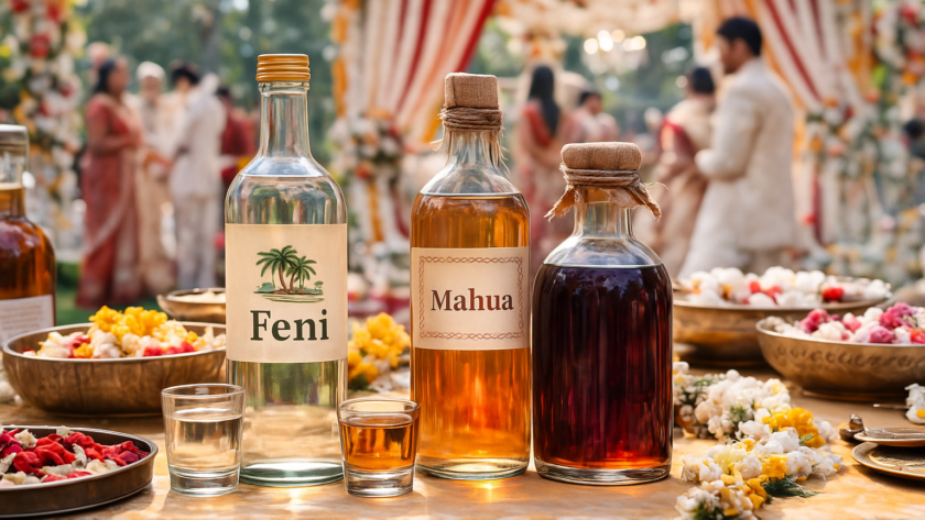 Regional liquors for wedding