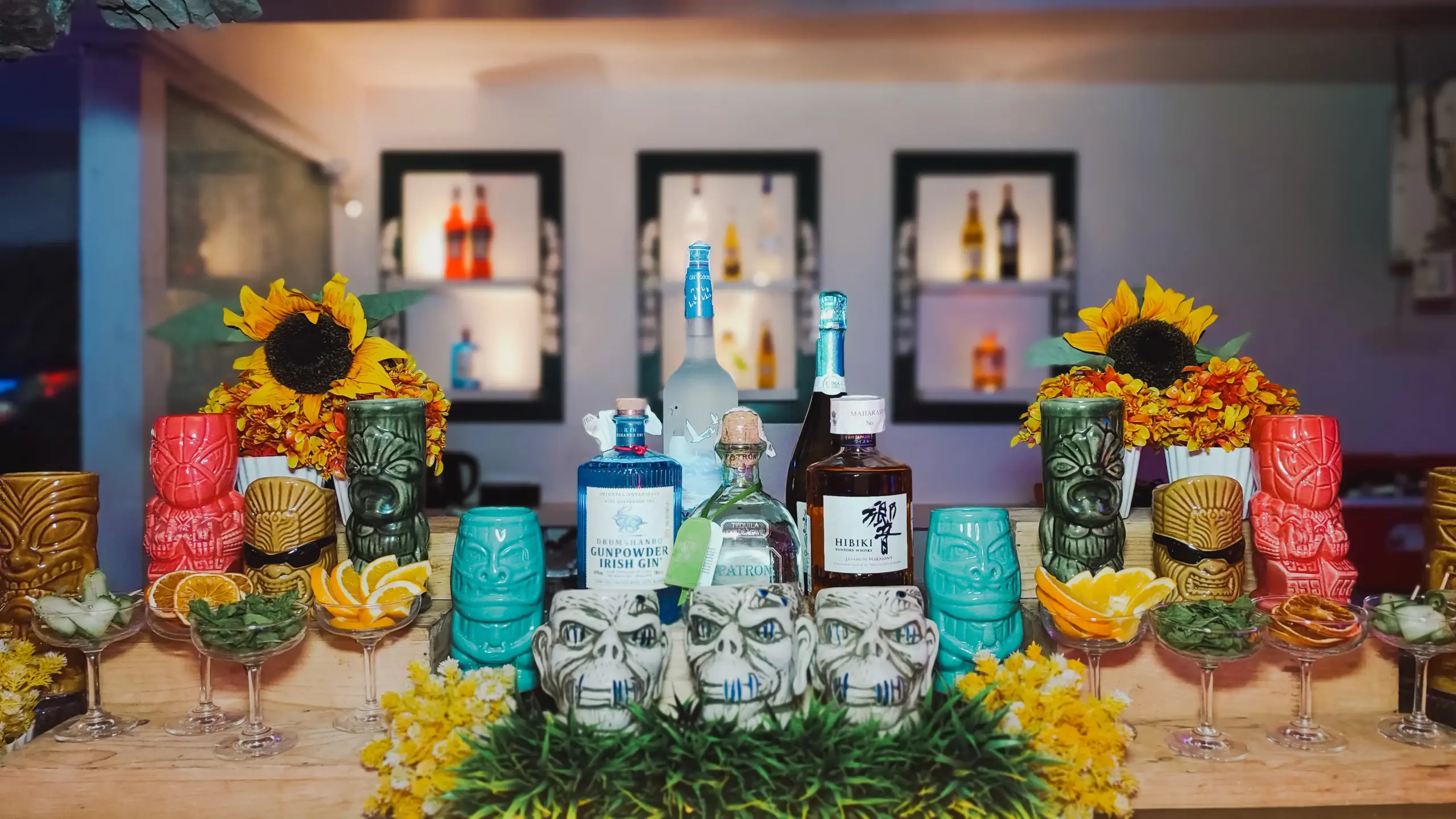 Themed Bar Setup